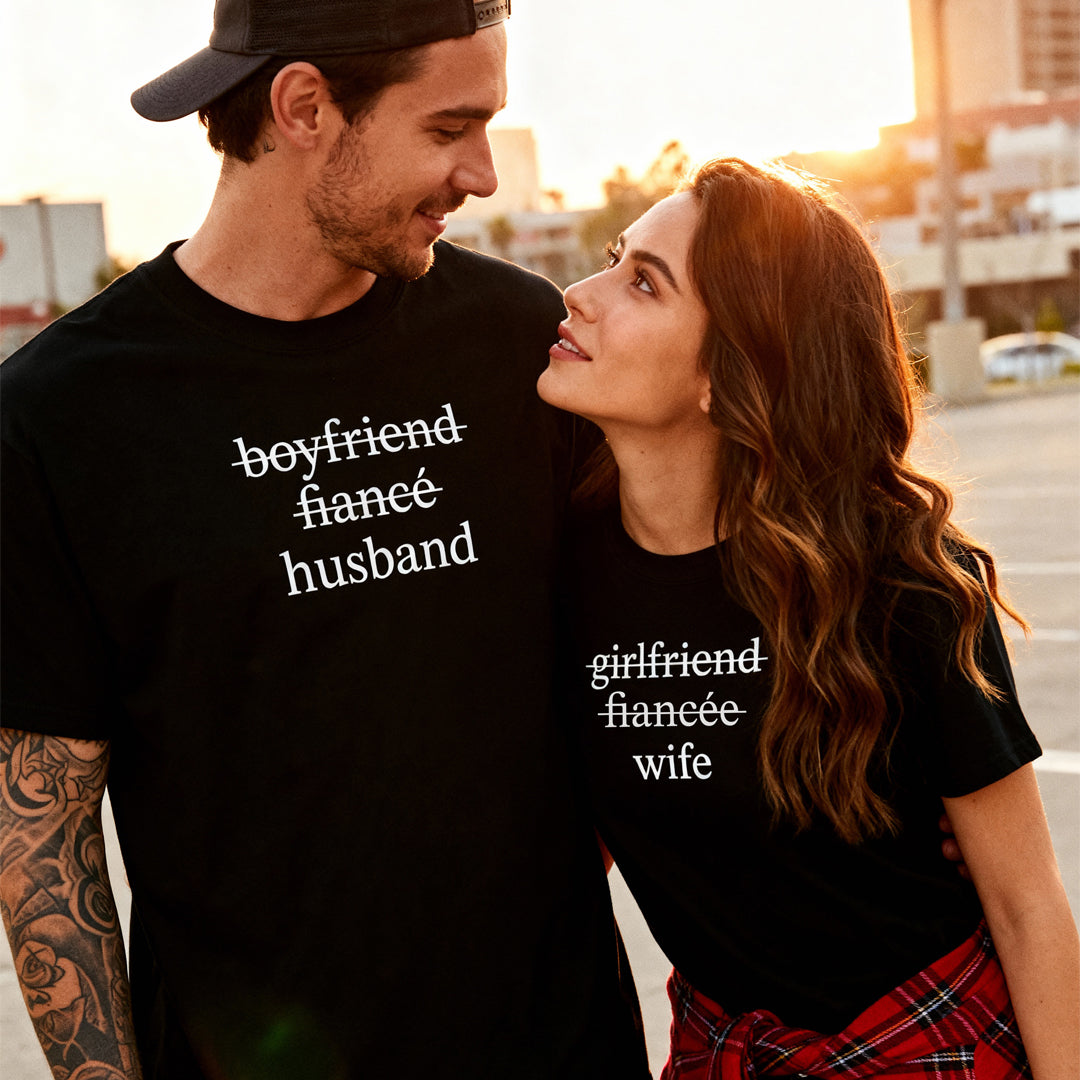 "The Level Up" Vintage Wash Tee - Husband & Wife Official Milestone Edition