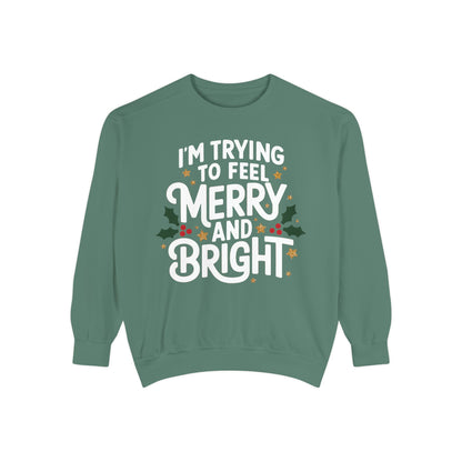 Merry and Bright Sweatshirt | GenZ | Men