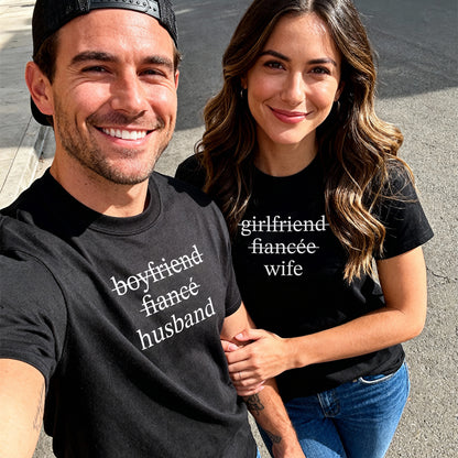 "The Level Up" Vintage Wash Tee - Husband & Wife Official Milestone Edition